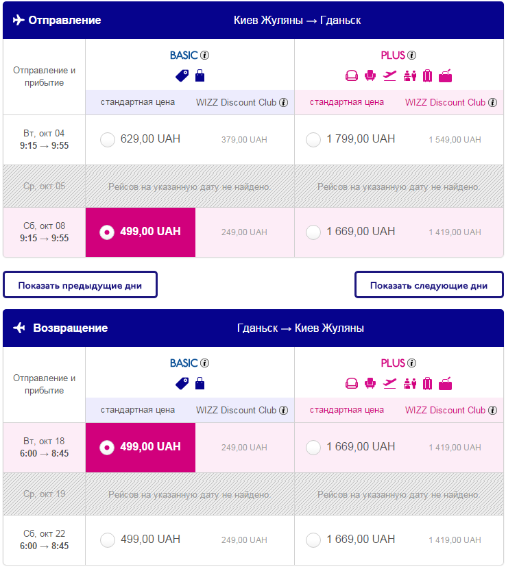 киев гданьск