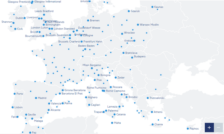 ryanair-route